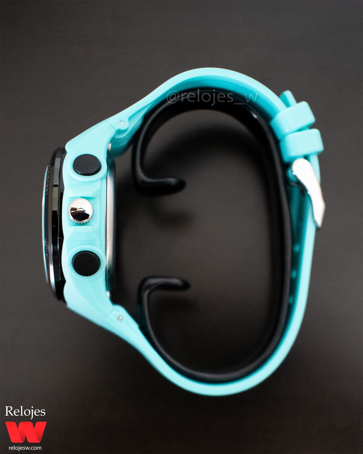 Reloj Q&Q Mujer Celeste Negro GW91J005Y