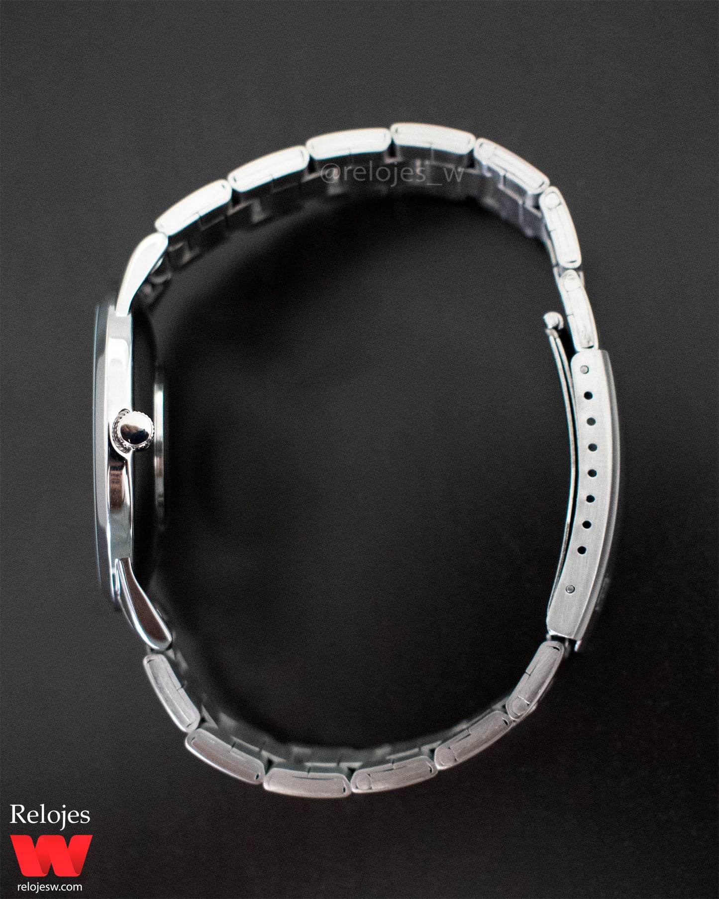 Reloj Q&Q Hombre Plateado Azul C212J212Y