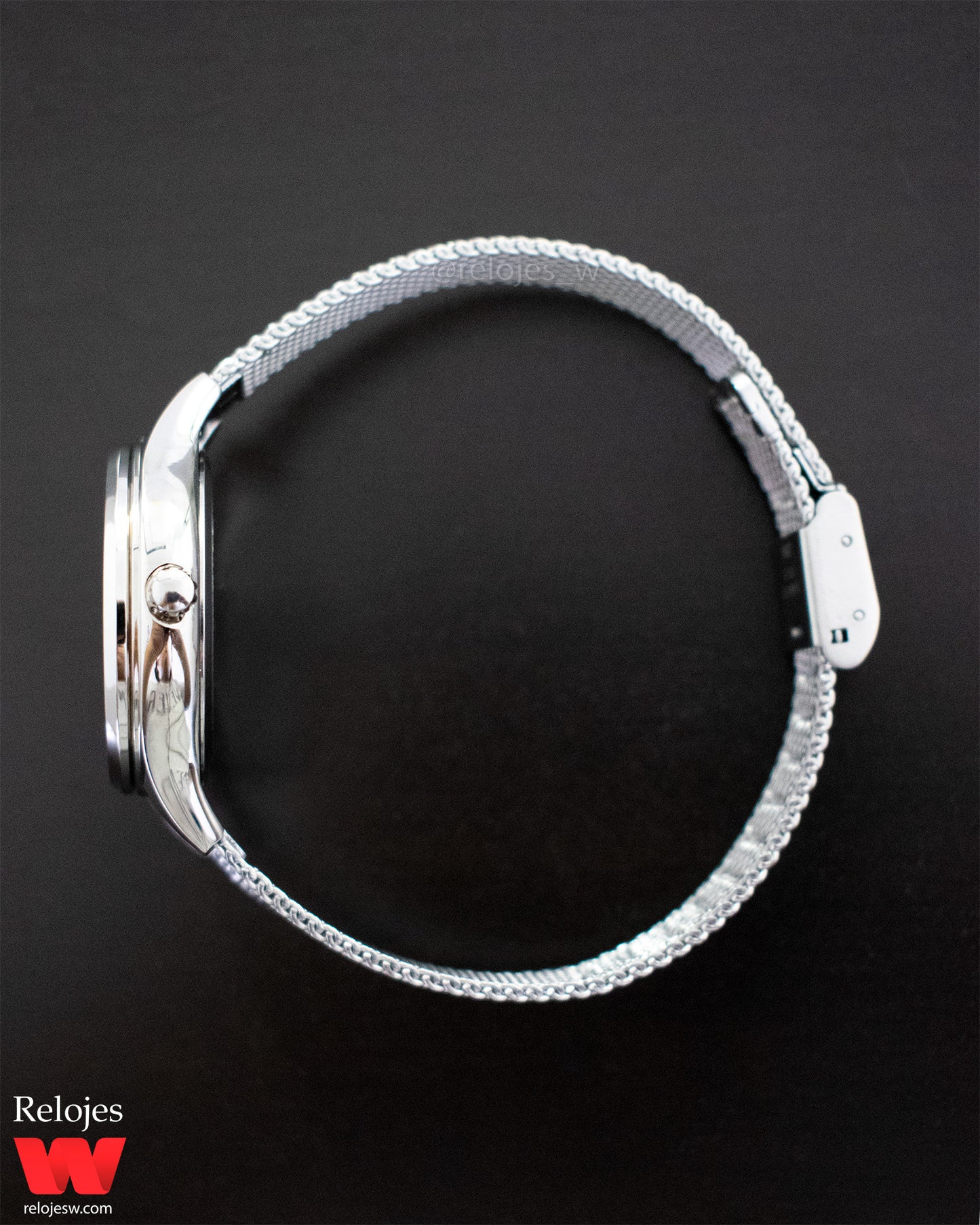 Reloj Q&Q Mujer QB73J201Y Plateado Blanco