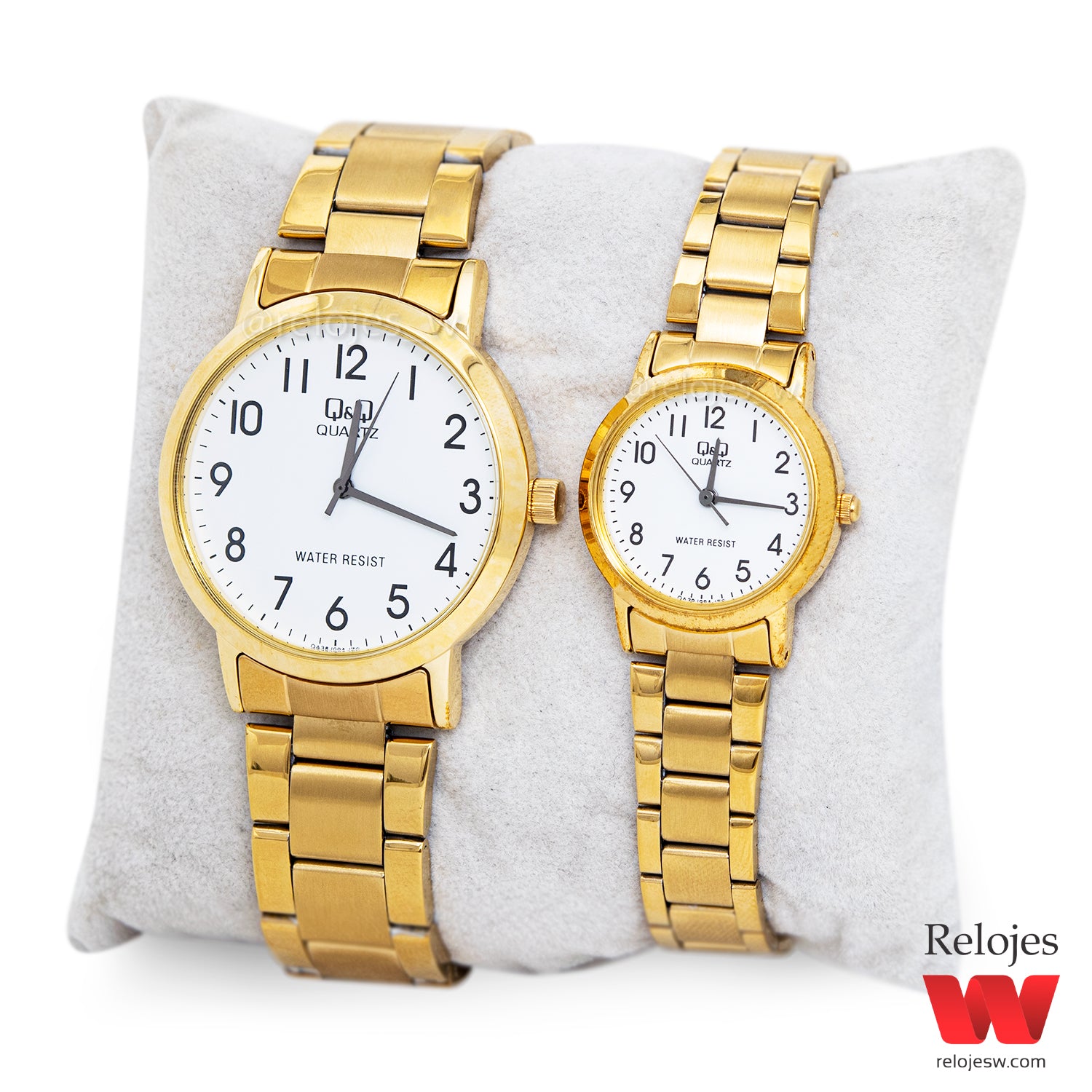 Reloj Q&Q Hombre Dorado QA38J004Y