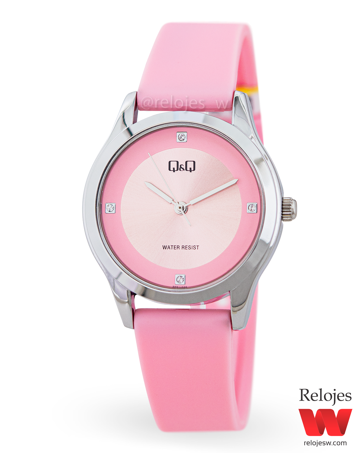 Reloj Q&Q Mujer QZ51J332Y Rosado Plateado
