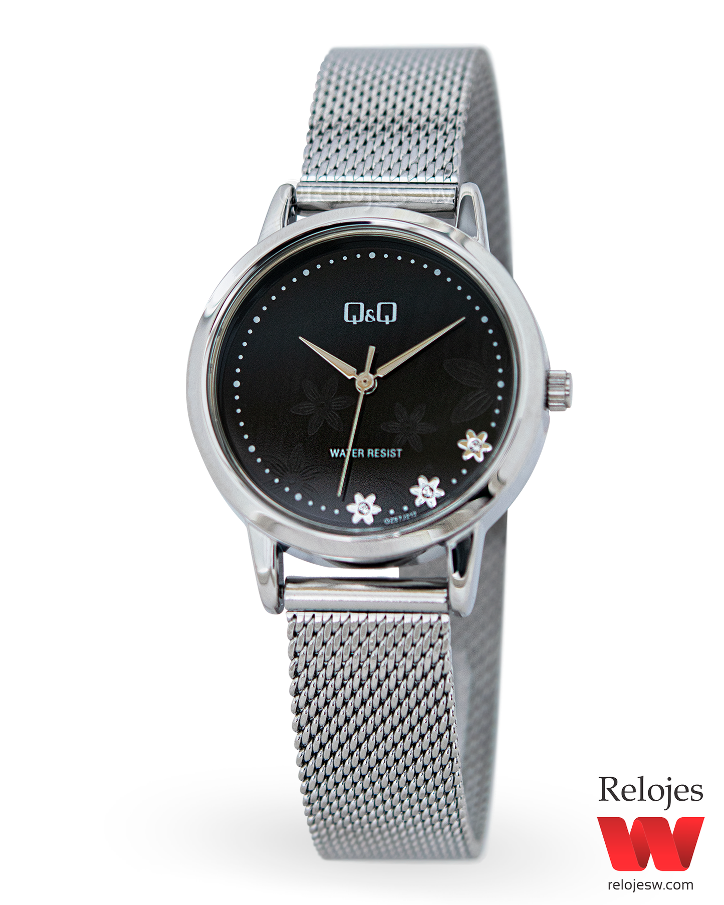 Reloj Q&Q Mujer QZ57J212Y Plateado Negro