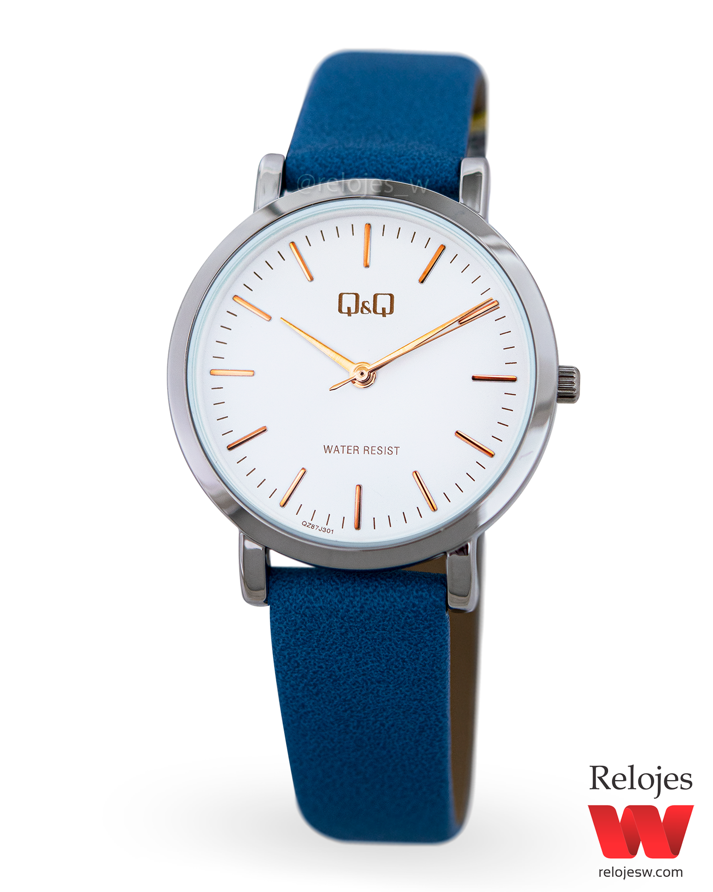 Reloj Q&Q Mujer QZ87J301Y Azul Plateado