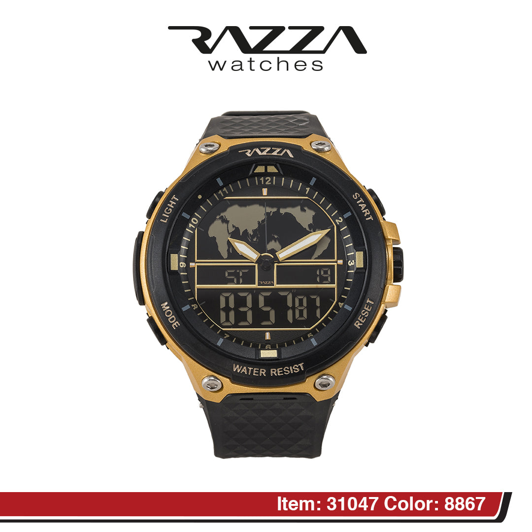 Reloj Razza Hombre RZW-31047 Negro Dorado