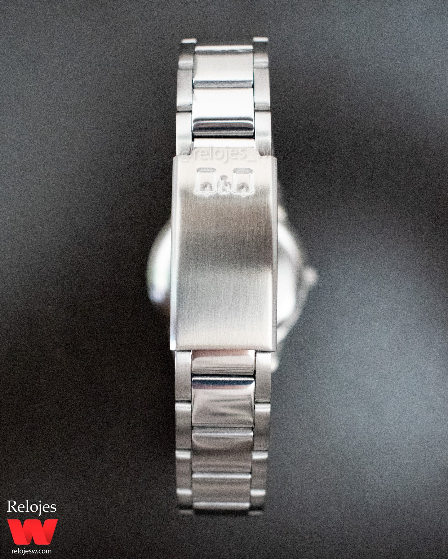 Reloj Q&Q Mujer Plateado Azul QA45J202Y
