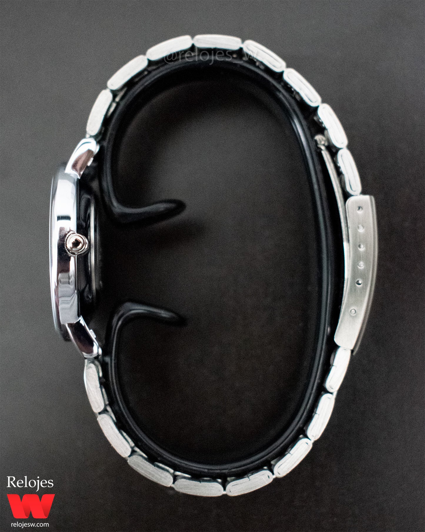 Reloj Q&Q Mujer Plateado Negro QZ01J202Y