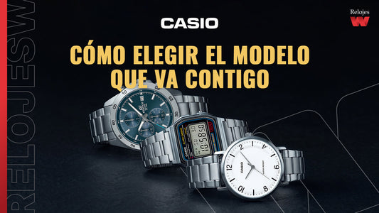Guía Casio: cómo elegir el modelo que va contigo