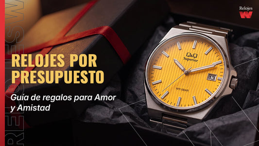 Guía de regalos para Amor y Amistad: relojes por presupuesto