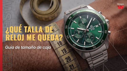 ¿Qué talla de reloj me queda? Guía de tamaño de caja