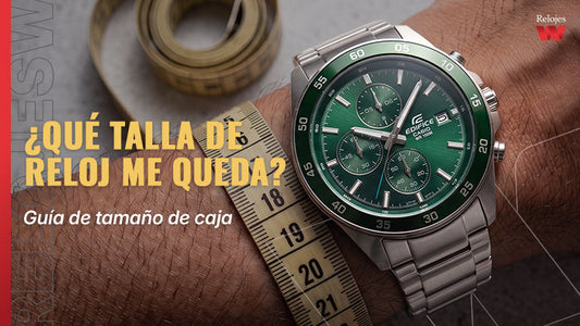 ¿Qué talla de reloj me queda? Guía de tamaño de caja