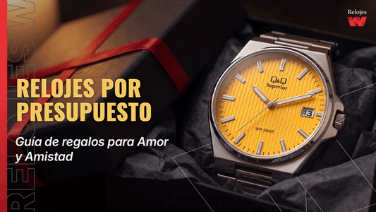 Guía de regalos para Amor y Amistad: relojes por presupuesto