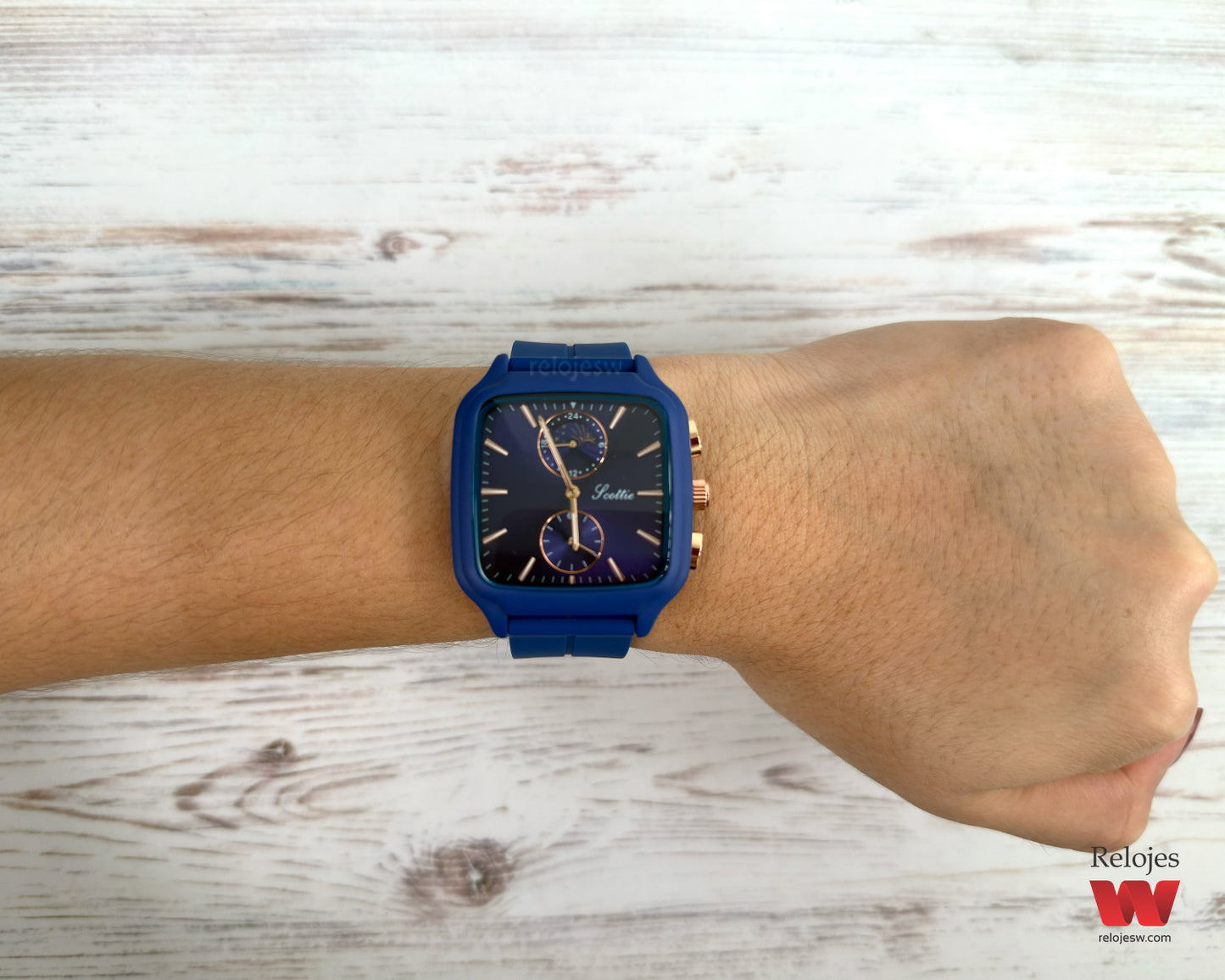 Reloj Scottie Mujer Azul 3043-AZ