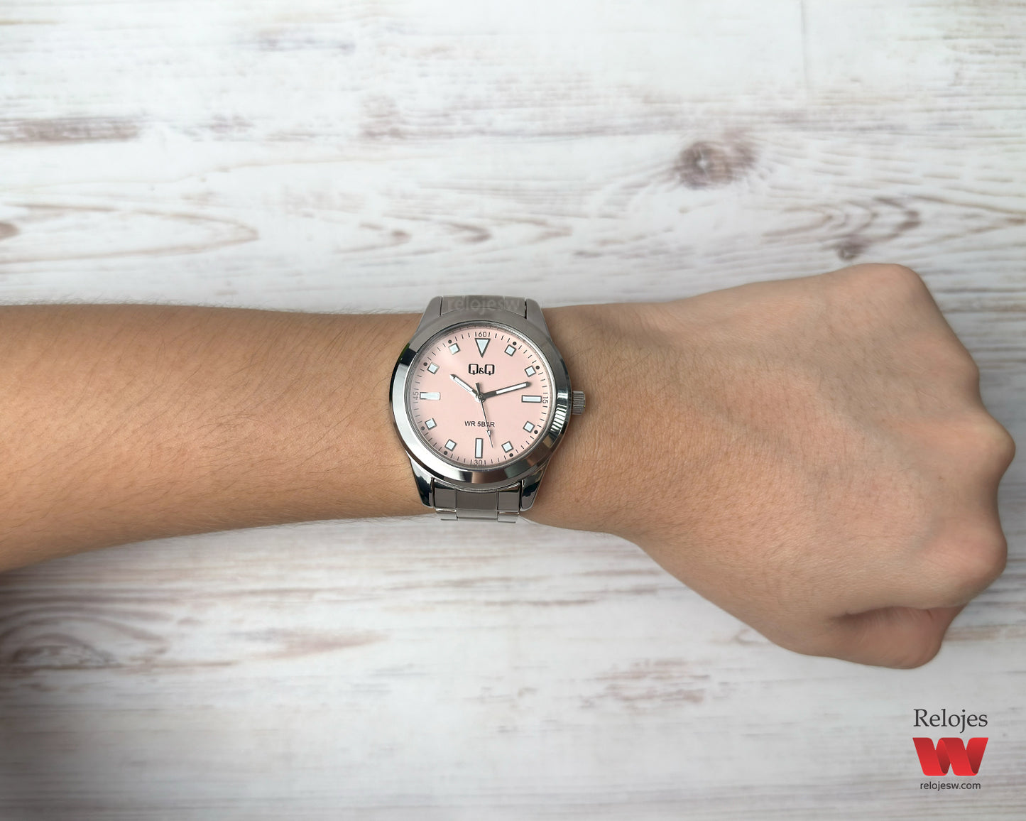 Reloj Q&Q Mujer Plateado Q35B006Y