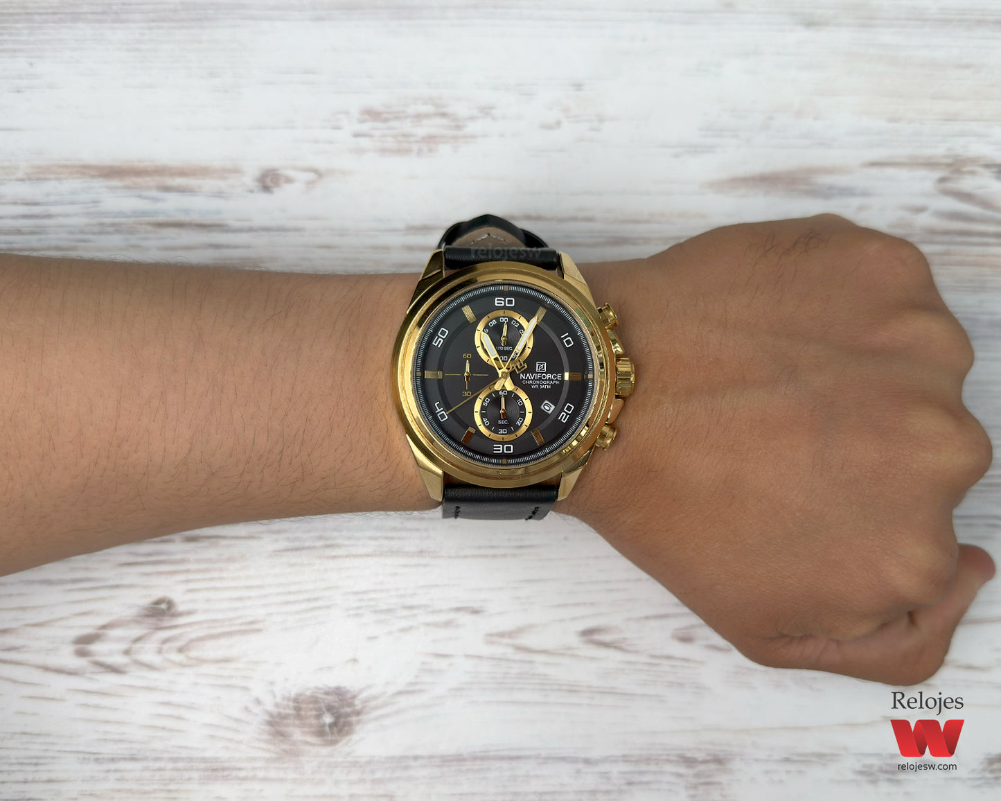 Reloj Naviforce Hombre Negro NF8075-NEDO