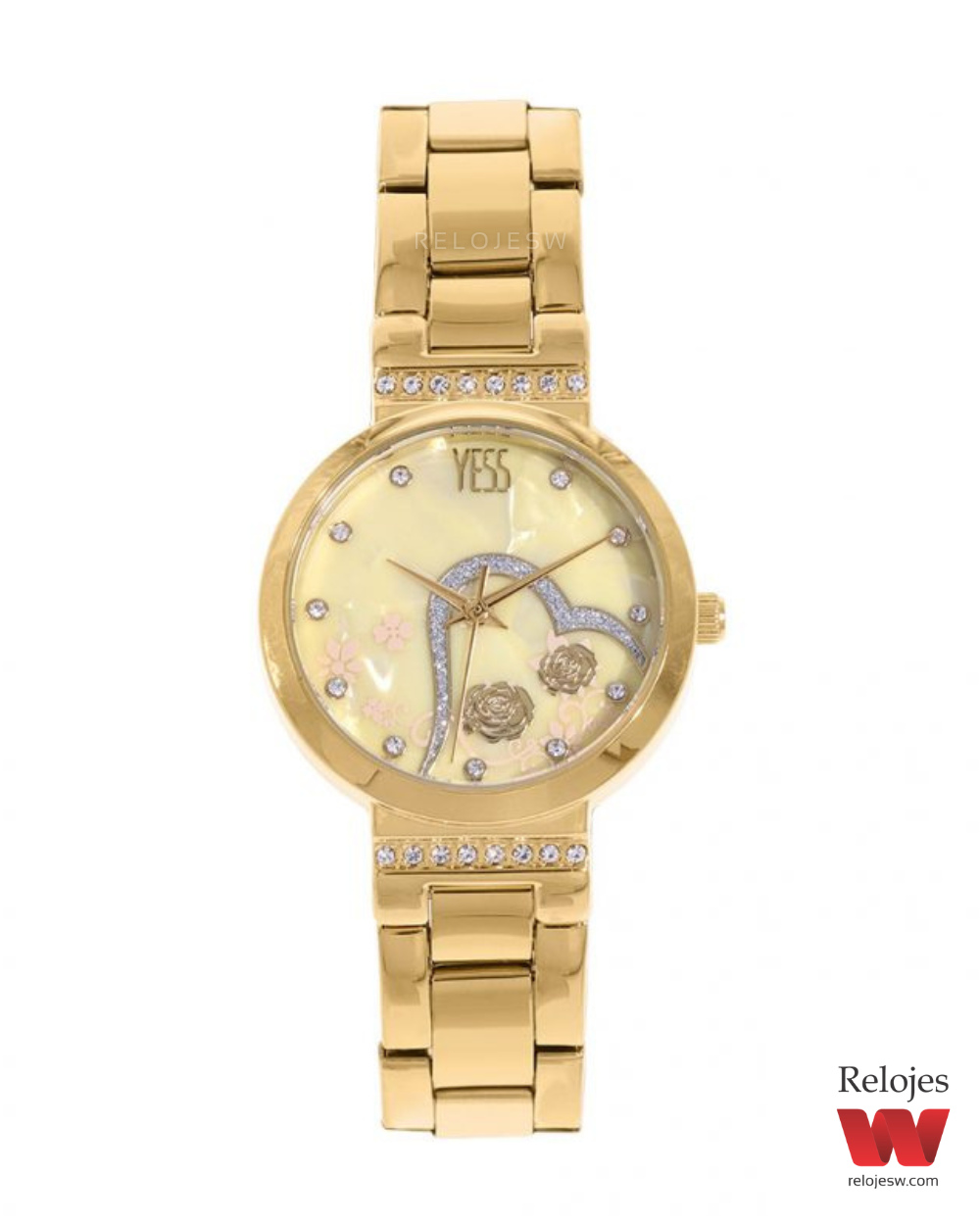 Reloj Yess Mujer 1217L Dorado