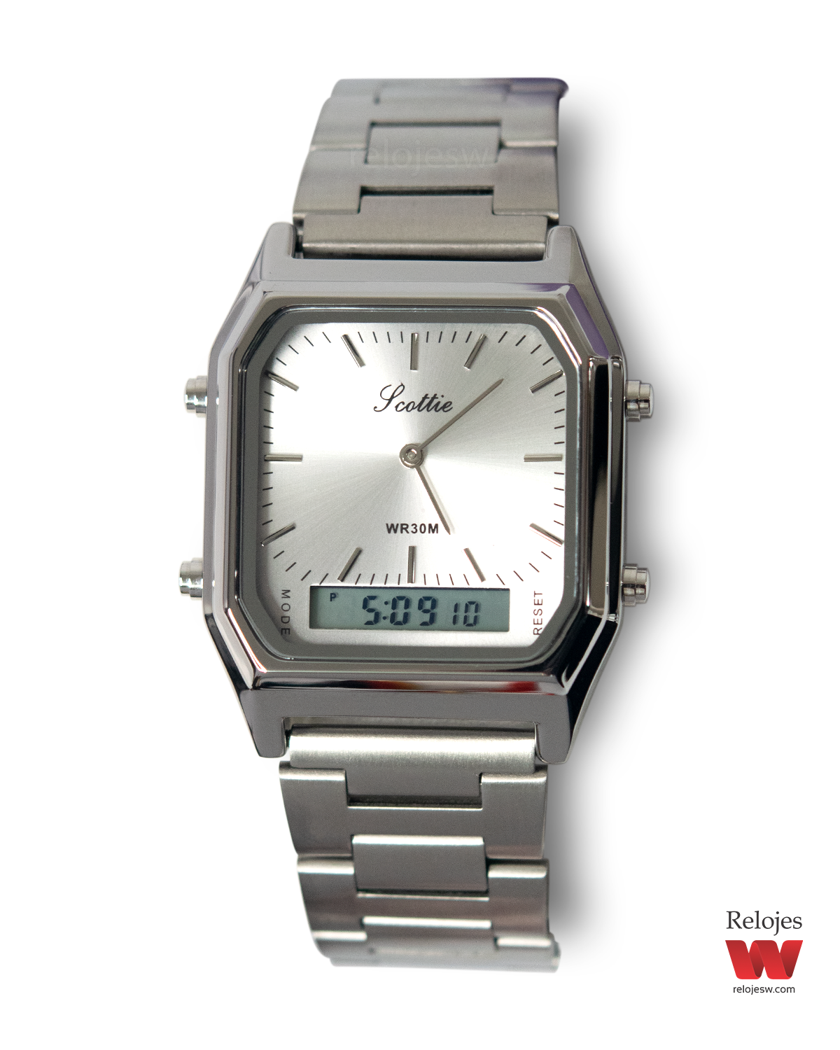 Reloj Scottie Hombre 1220 Plateado