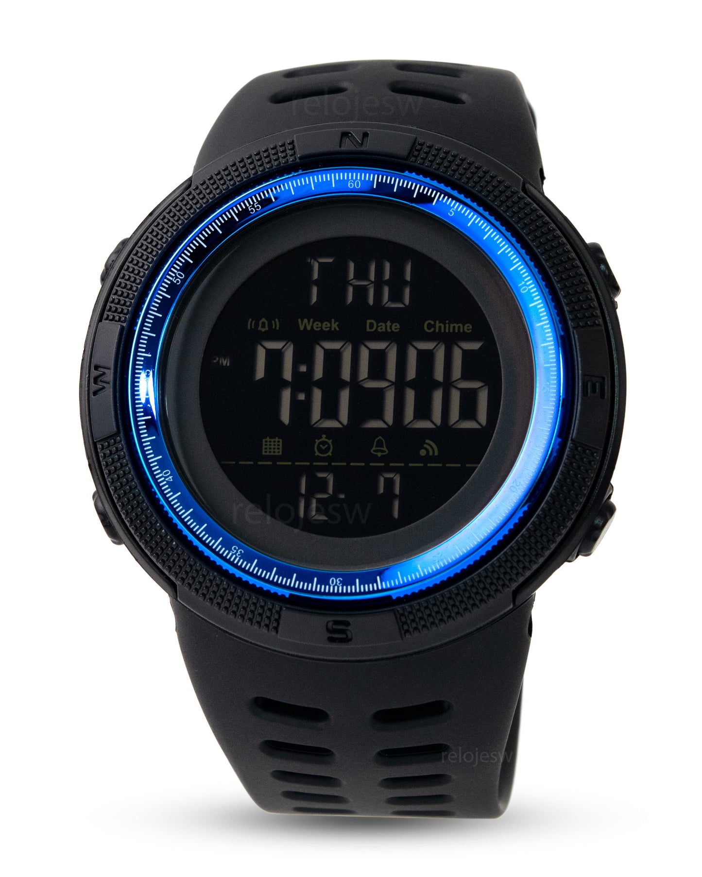 Reloj Scottie Hombre Negro 1251-NEAZ