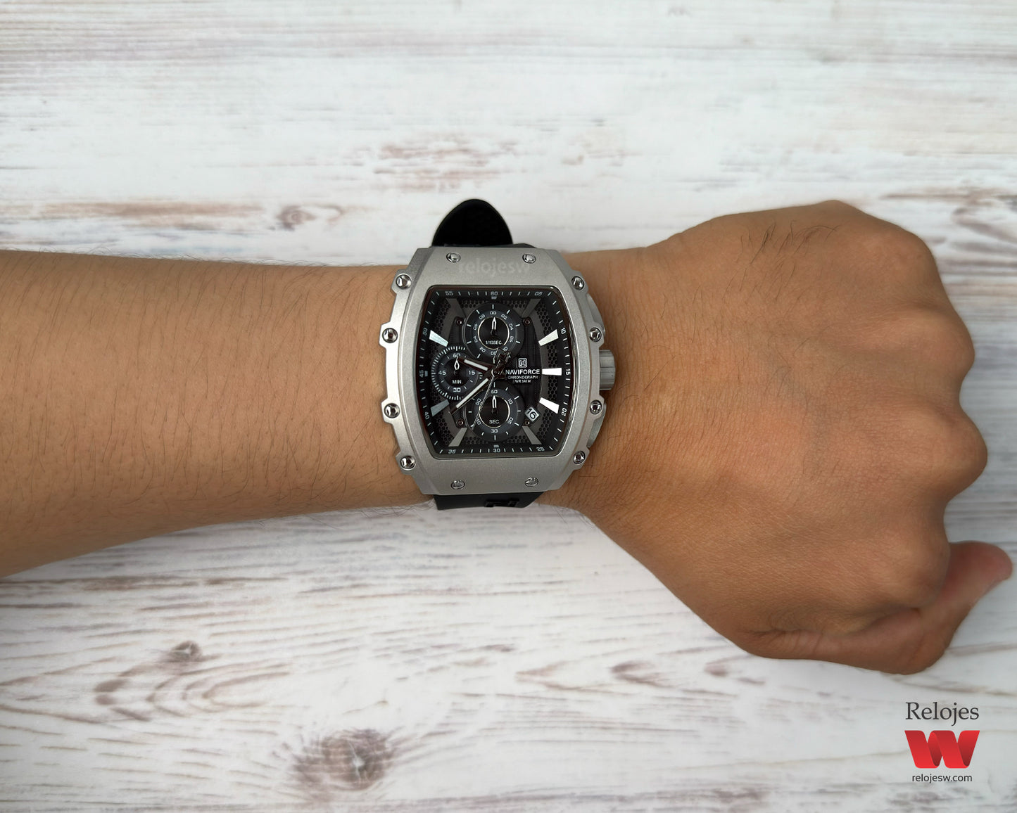 Reloj Naviforce Hombre Negro NF8070-NEPL