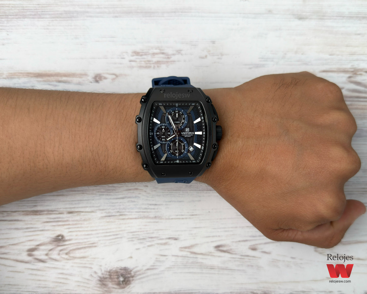 Reloj Naviforce Hombre Azul NF8070-AZNE