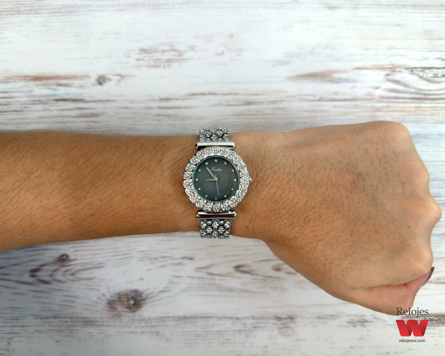 Reloj Scottie Mujer Plateado 9552-PLGR