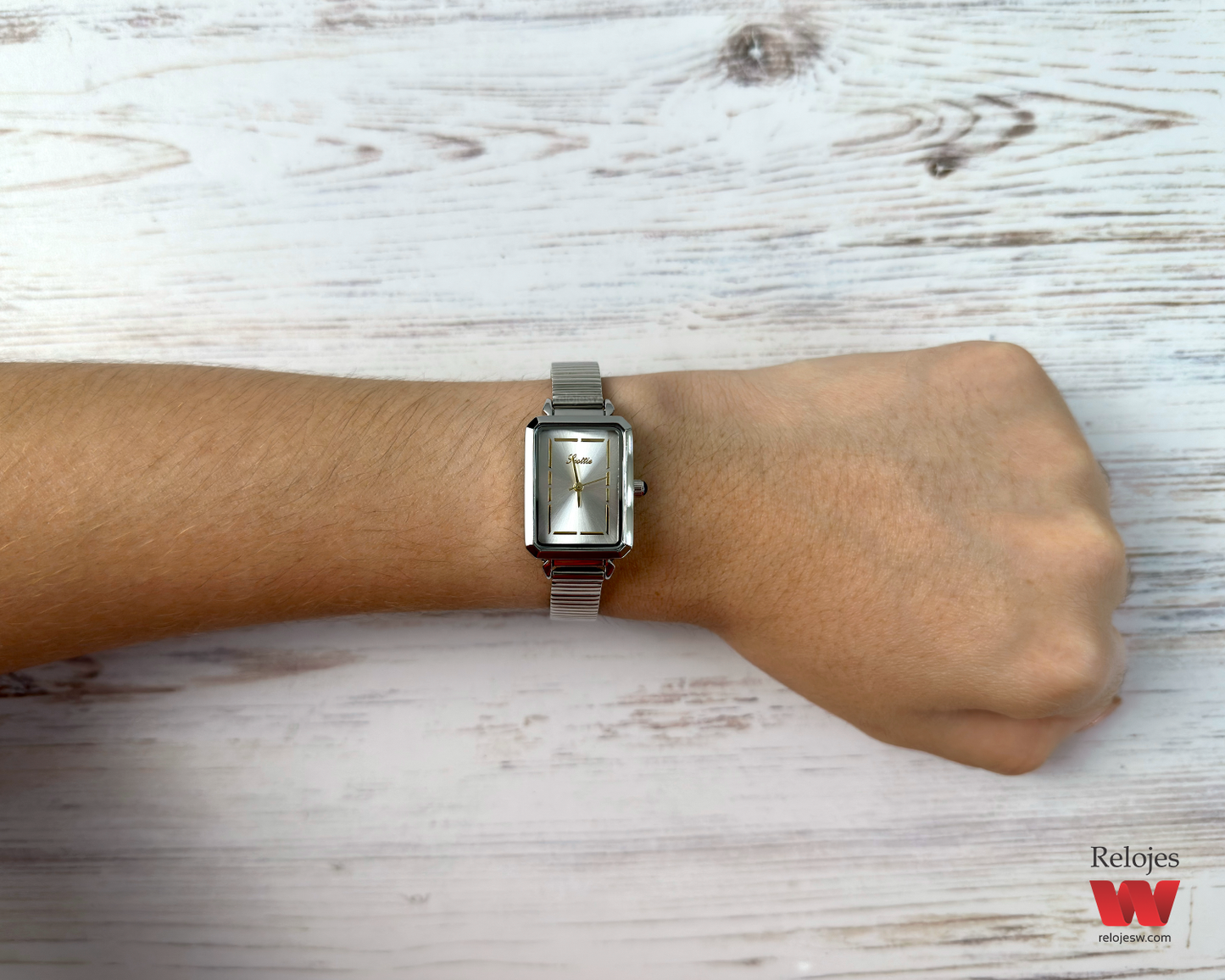 Reloj Scottie Mujer Plateado 9058-PL