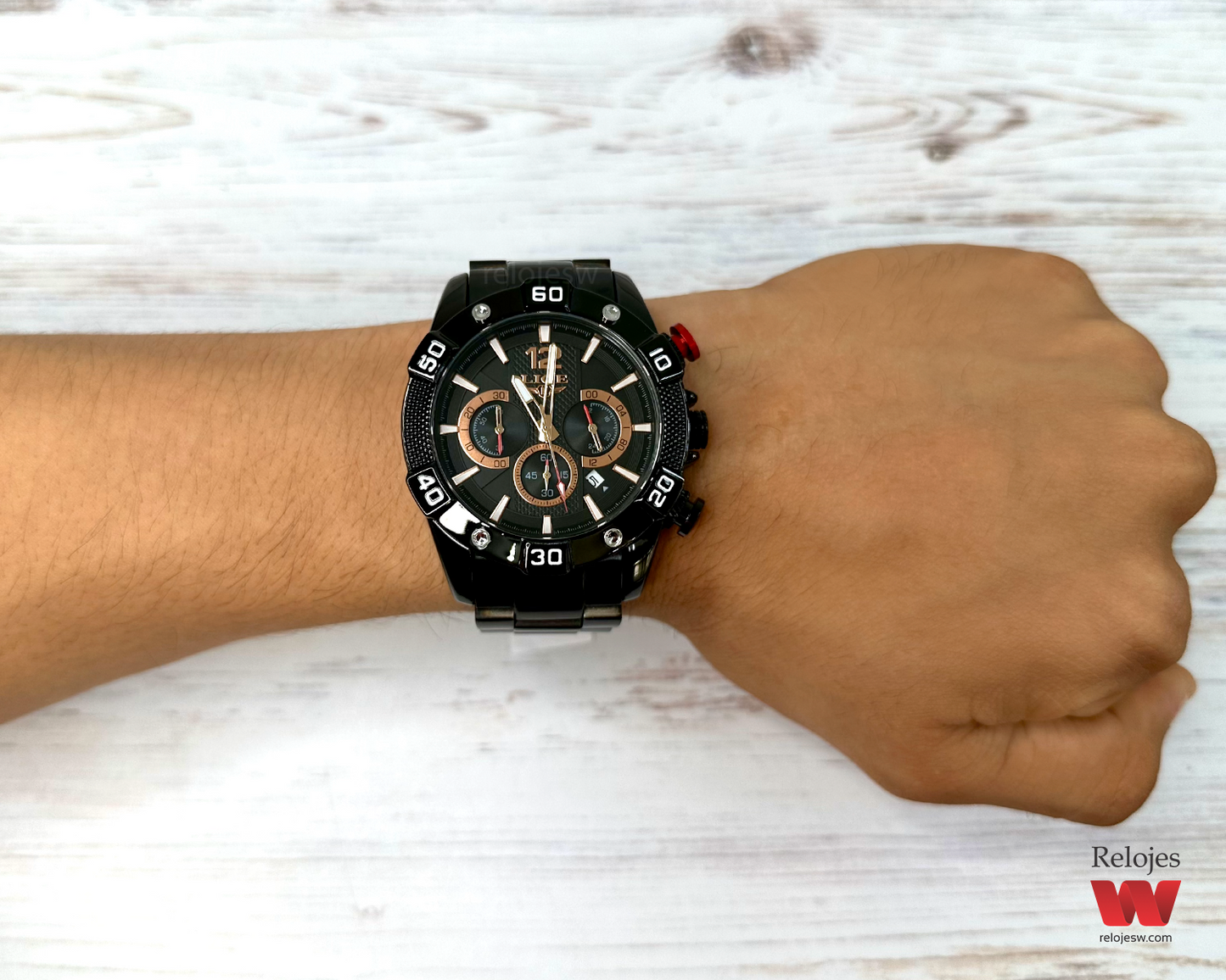 Reloj Lige Hombre LG10030F Negro