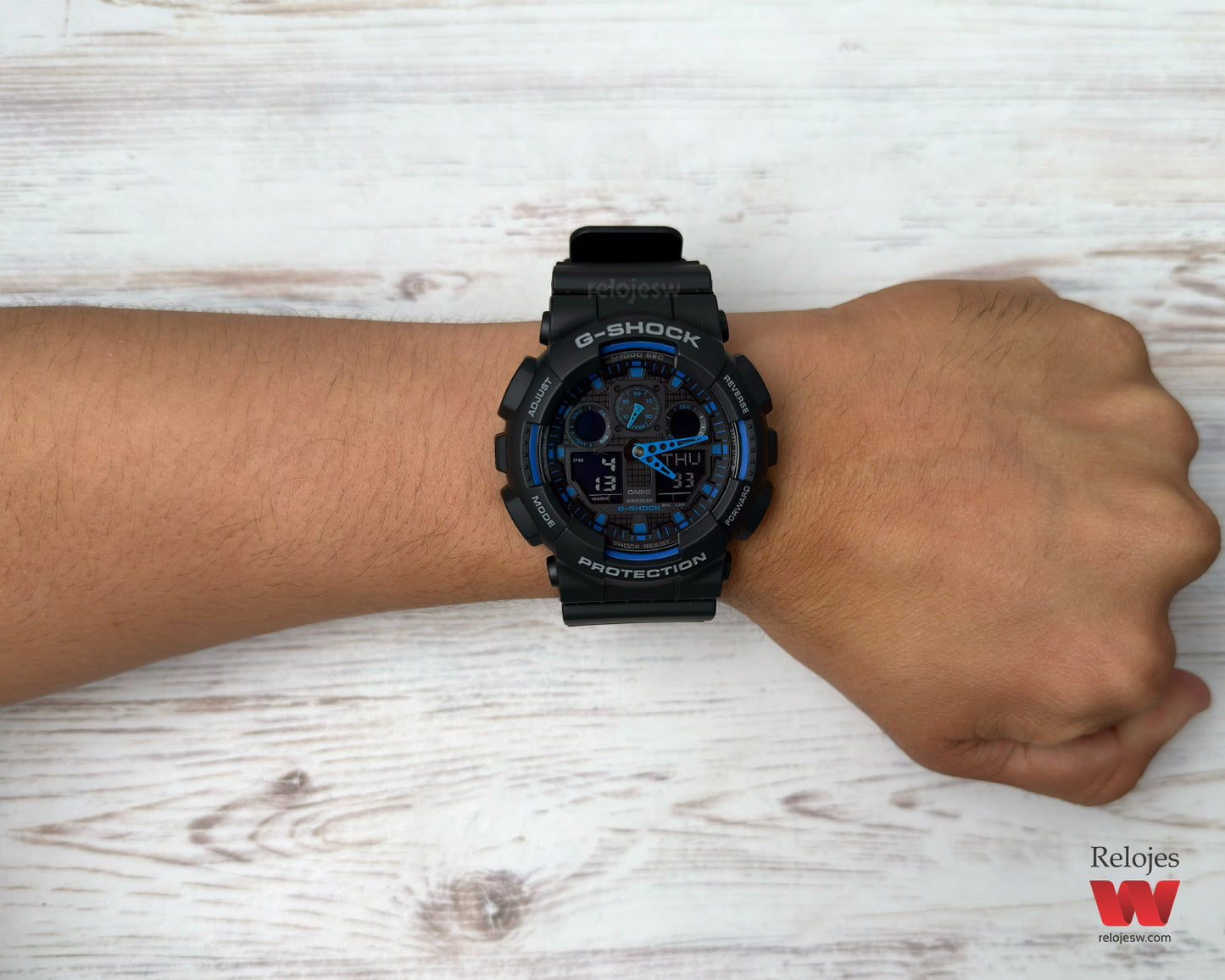 Reloj Casio G-SHOCK Hombre Negro GA-100-1A2DR