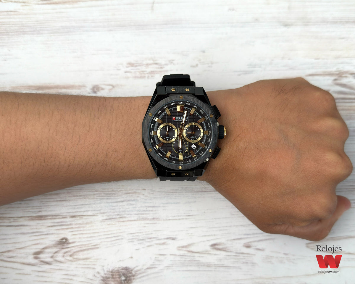 Reloj Curren Hombre Negro CU8464-NENE