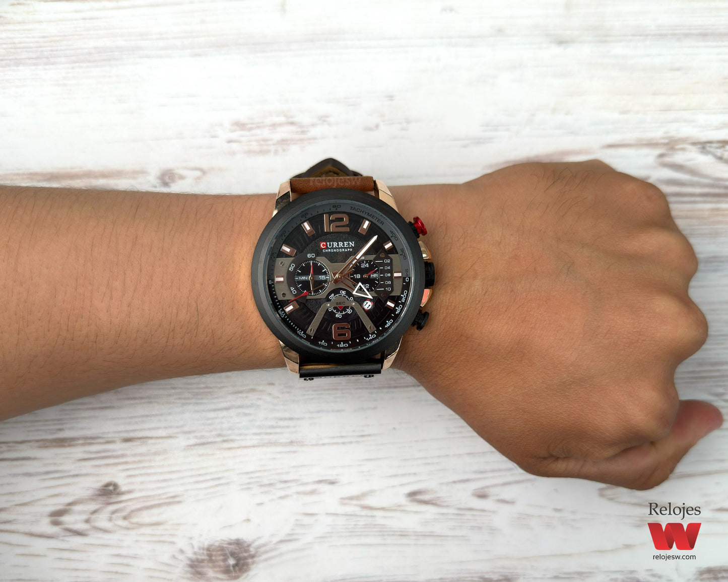 Reloj Curren Hombre Marrón CU8329-MAOR