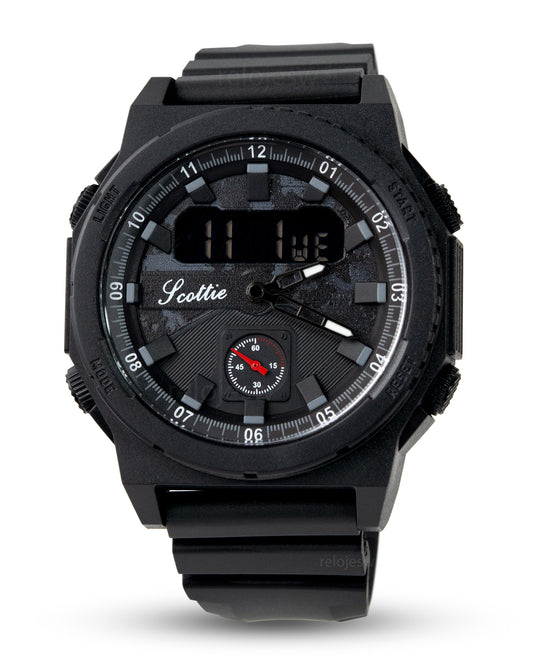 Reloj Scottie Hombre Negro 2355-NENE