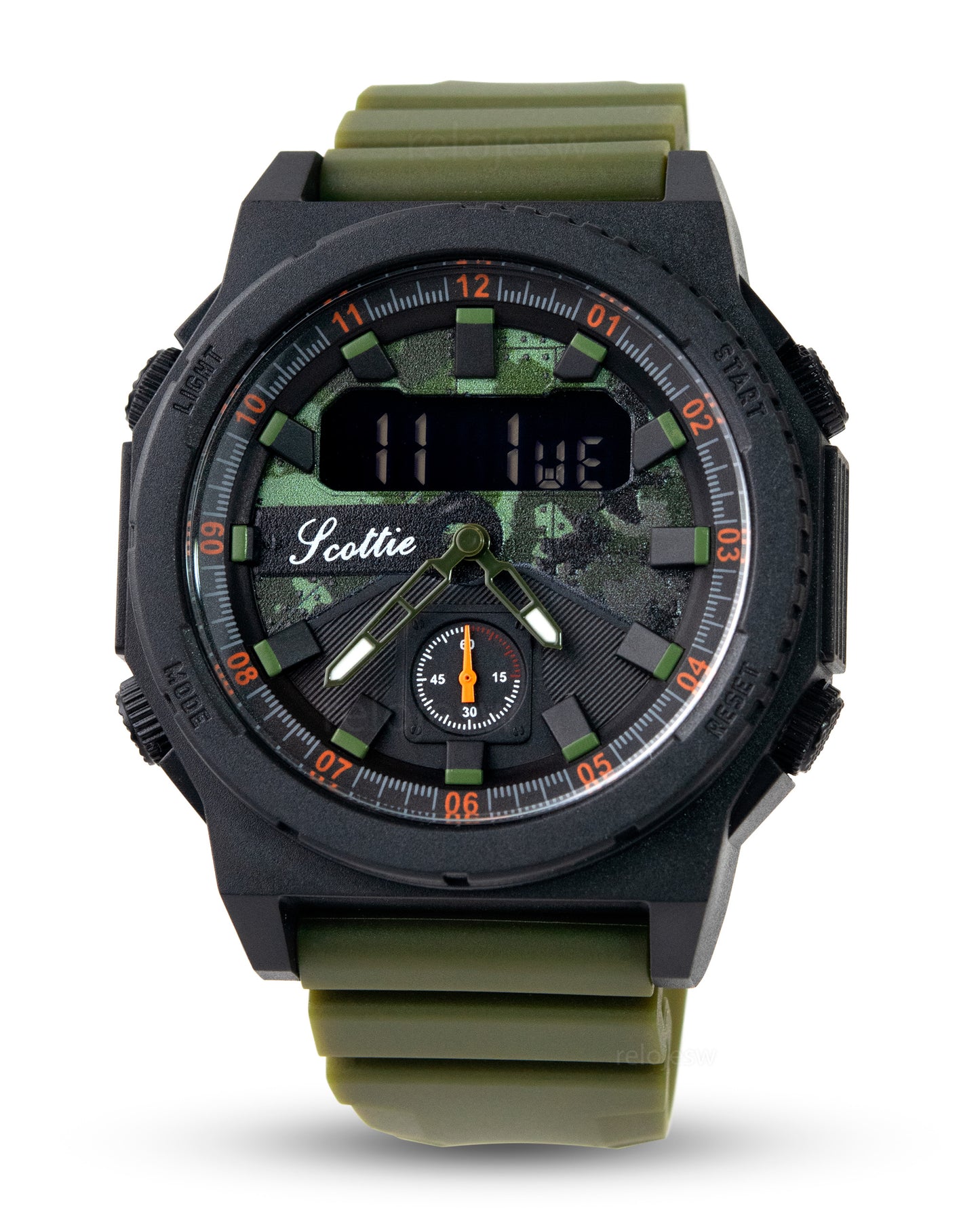 Reloj Scottie Hombre Verde 2355-VENE