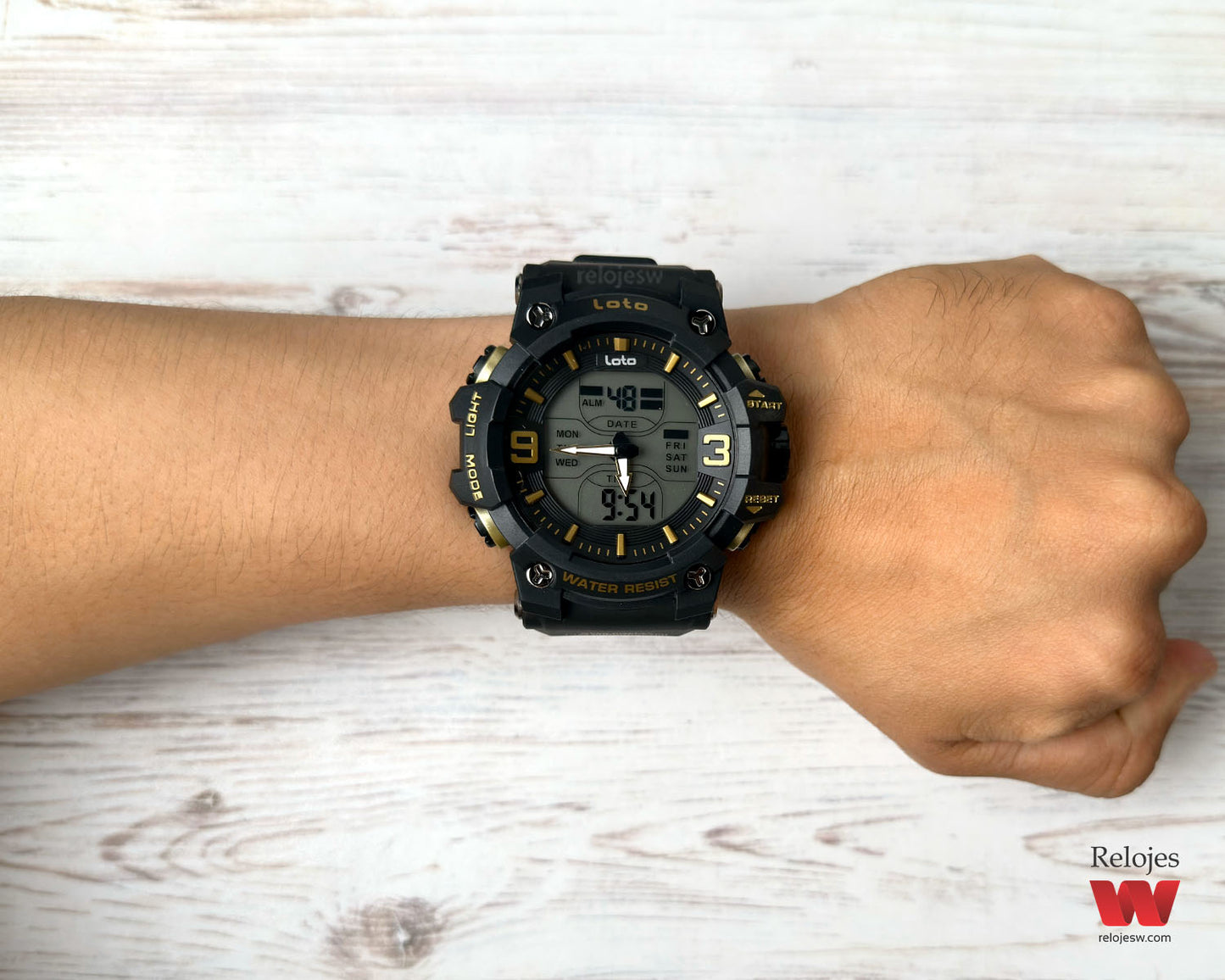 Reloj Loto Hombre Negro LT-2511-NEDO