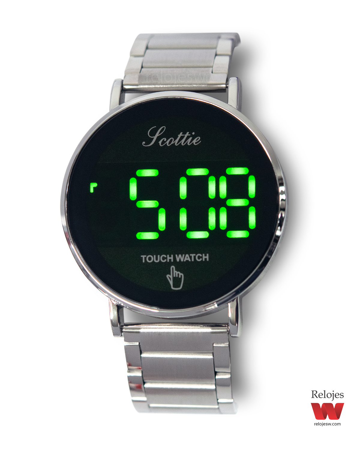 Reloj Scottie Táctil Unisex 1550 Plateado