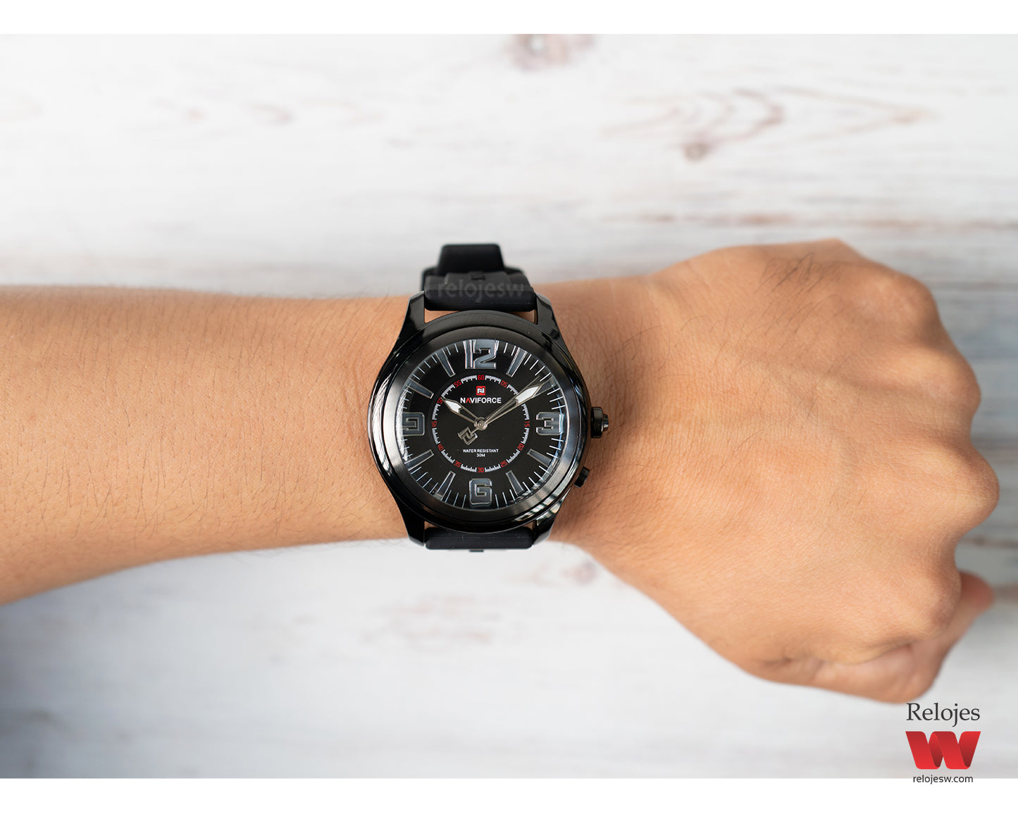 Reloj Naviforce Hombre Negro NF9256G-NENE