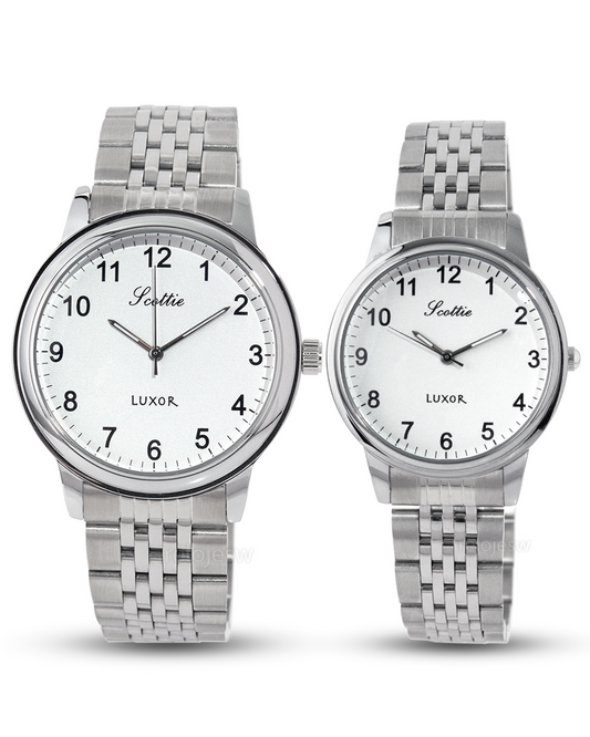 Reloj Scottie Pareja Plateado 3033-9540-PLPL