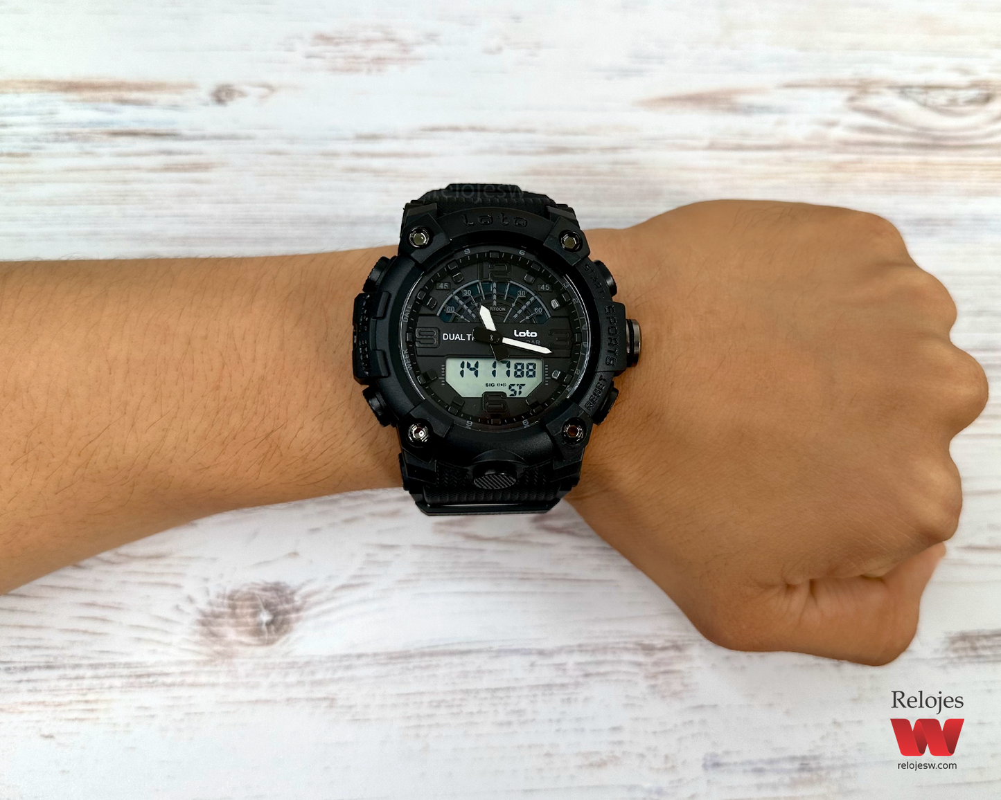 Reloj Loto Hombre LT-2394 Negro