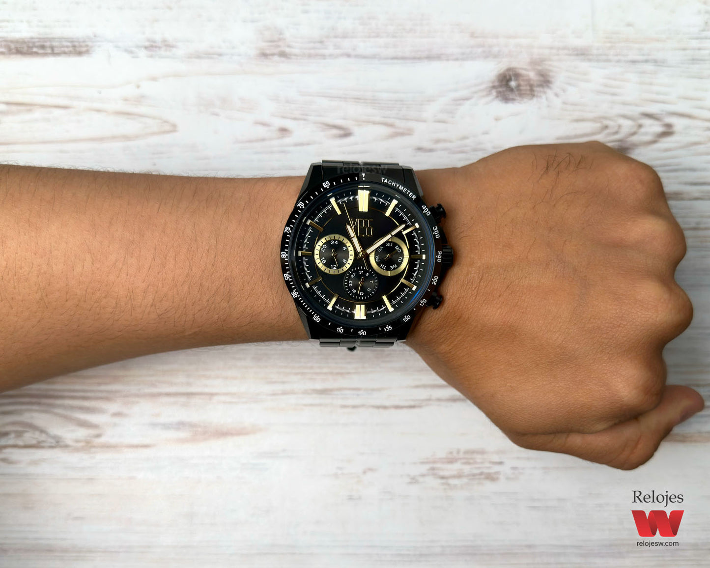 Reloj Yess Hombre Negro Y24093-4