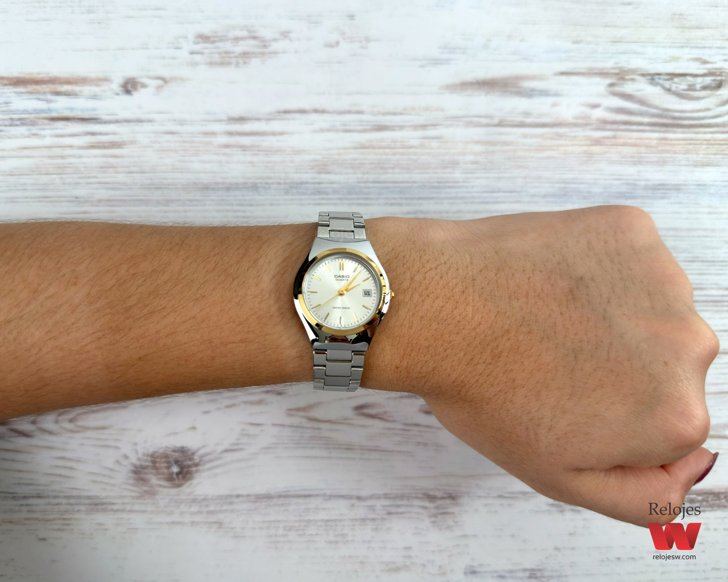 Reloj Casio Mujer Plateado LTP-1170G-7AR