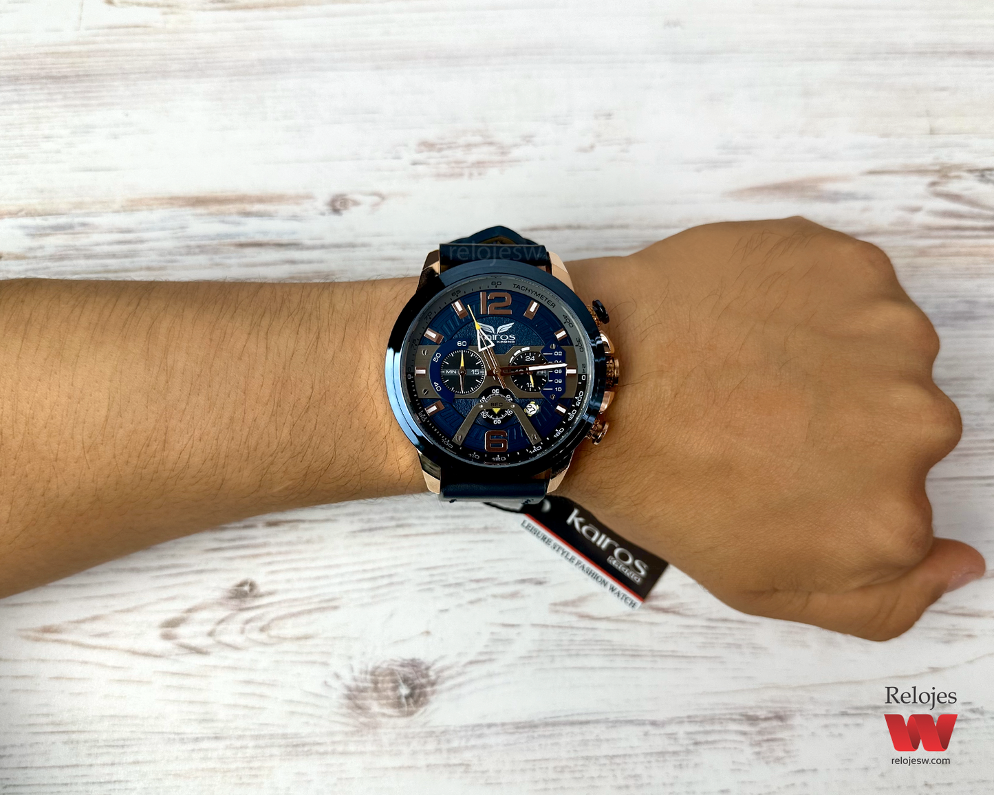 Reloj Kairos Hombre Azul KR8329-3