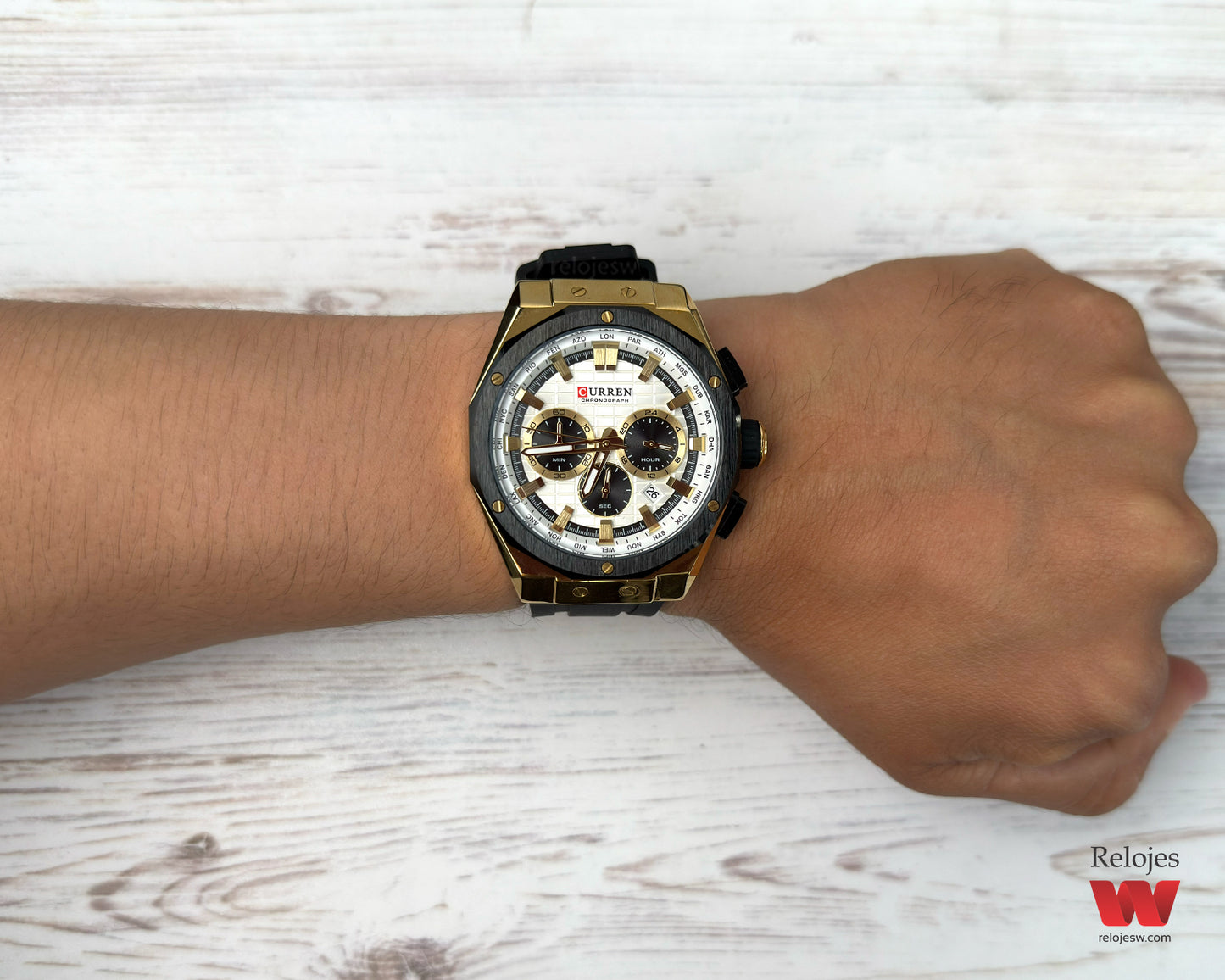 Reloj Curren Hombre Negro CU8464-NEDO