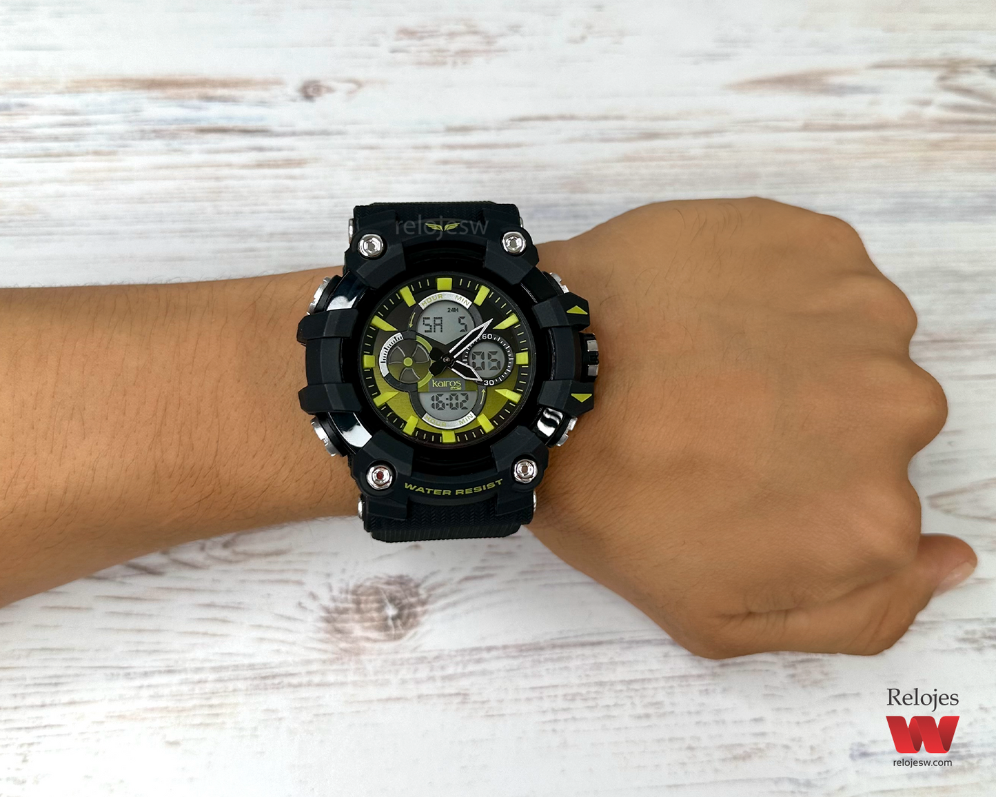 Reloj Kairos Hombre ADM1110-1 Negro