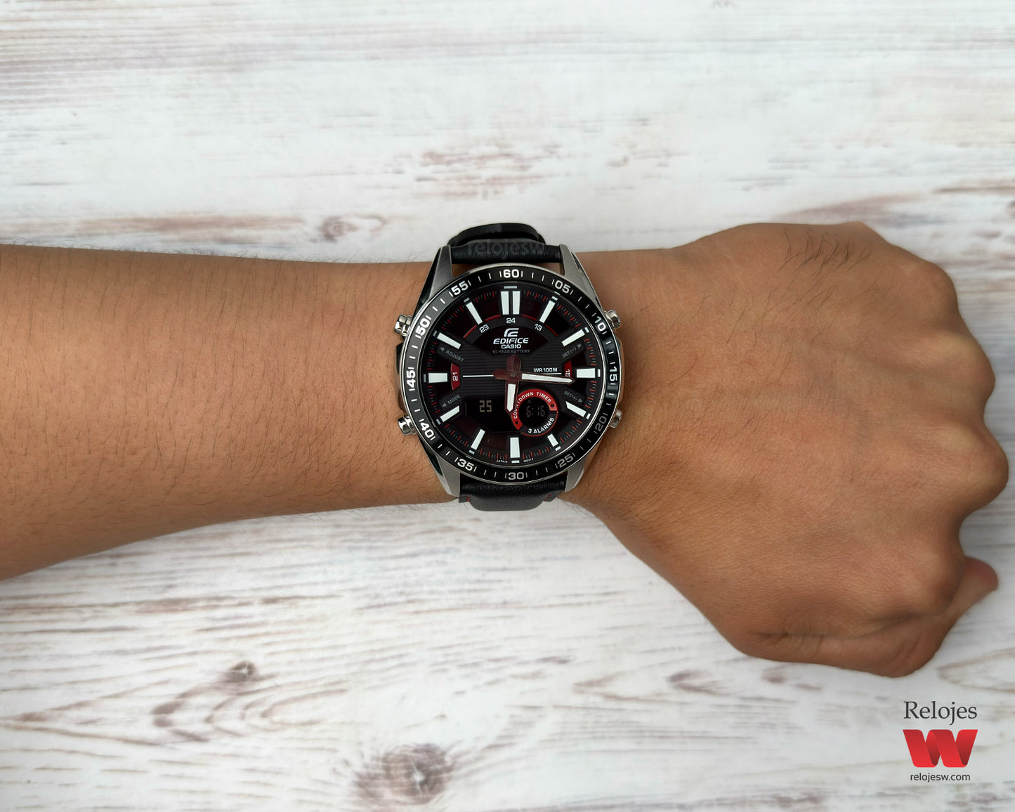 Reloj Casio Edifice Hombre Negro EFV-C100L-1AV