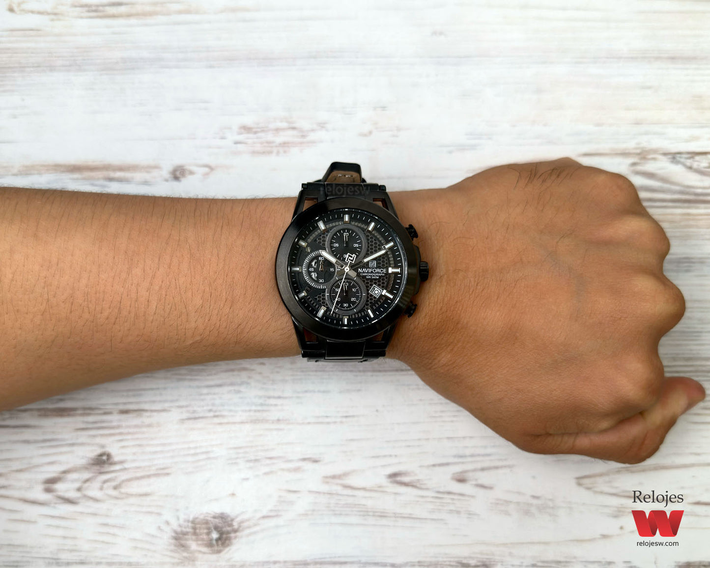 Reloj Naviforce Hombre Negro NF8073-NENE