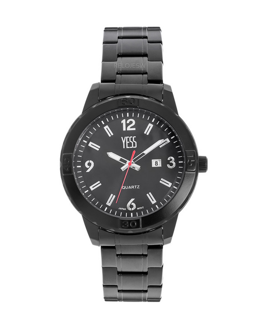 Reloj Yess Hombre Negro EA9029G-4