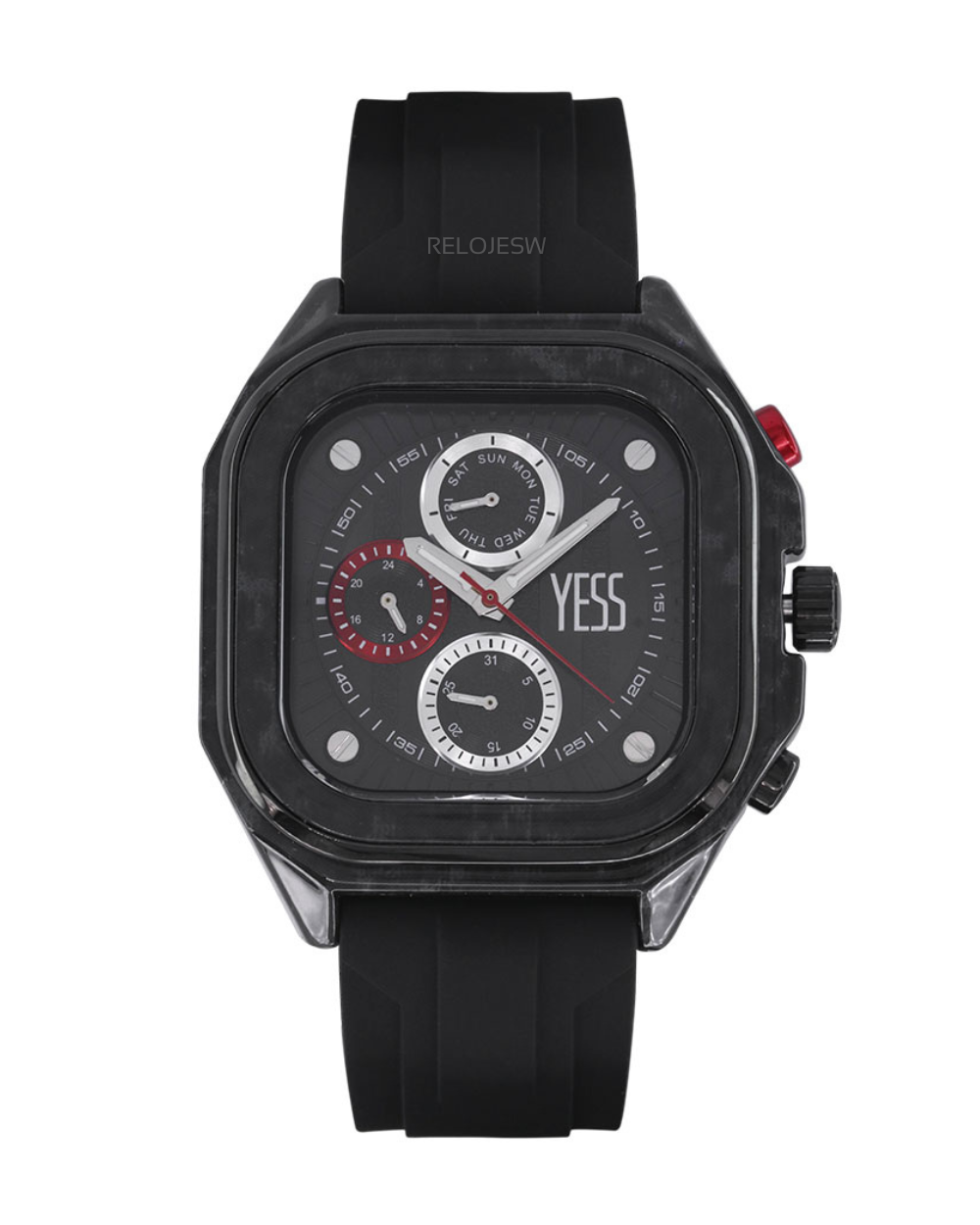 Reloj Yess Hombre Negro Y23063-5