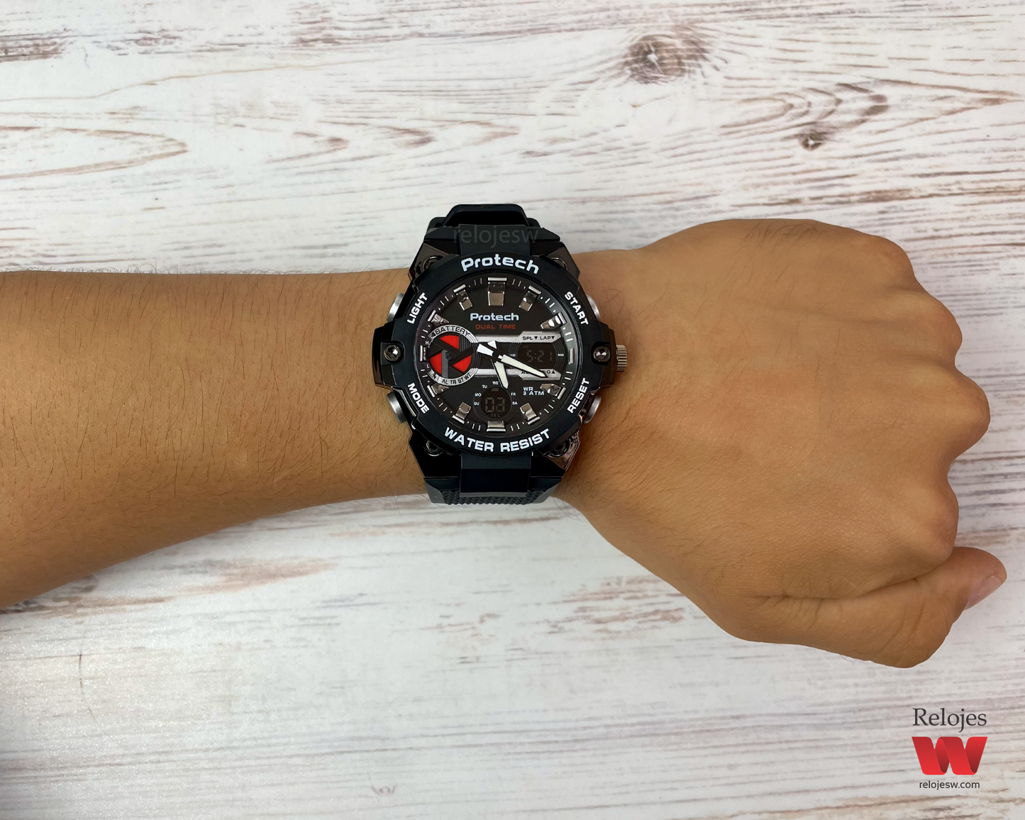 Reloj Loto Hombre Negro PT-0030-NENE