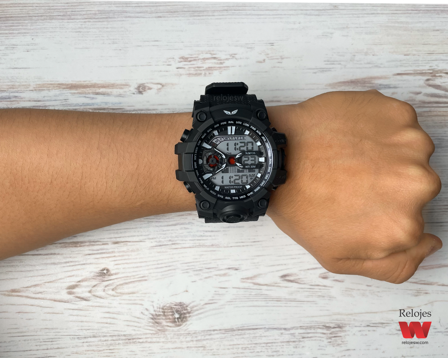 Reloj Kairos Hombre Negro DM1901-NEBL