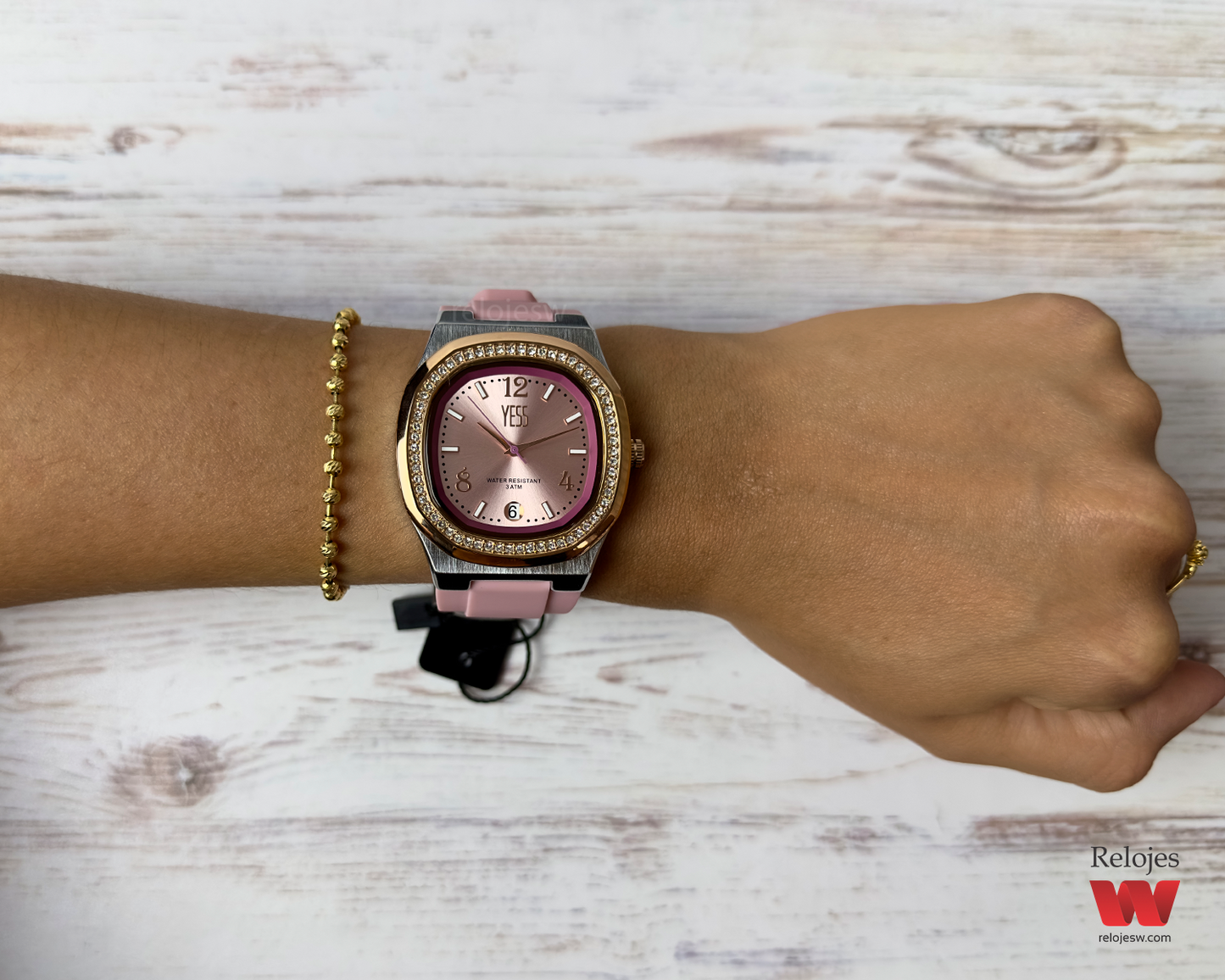 Reloj Yess Mujer Rosado Y23001-RSPLOR