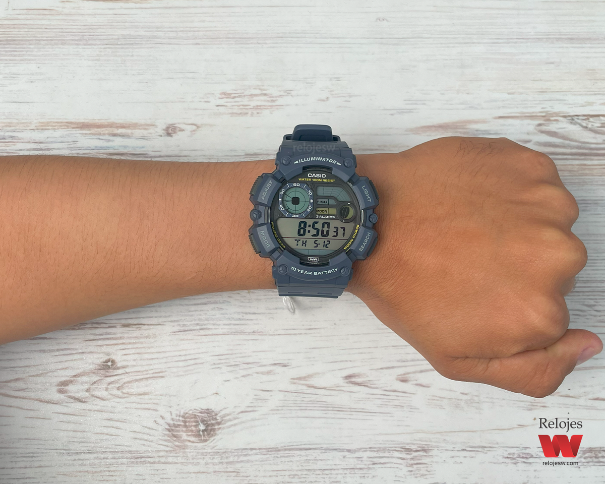 Reloj Casio Hombre Azul WS-1500H-2AV