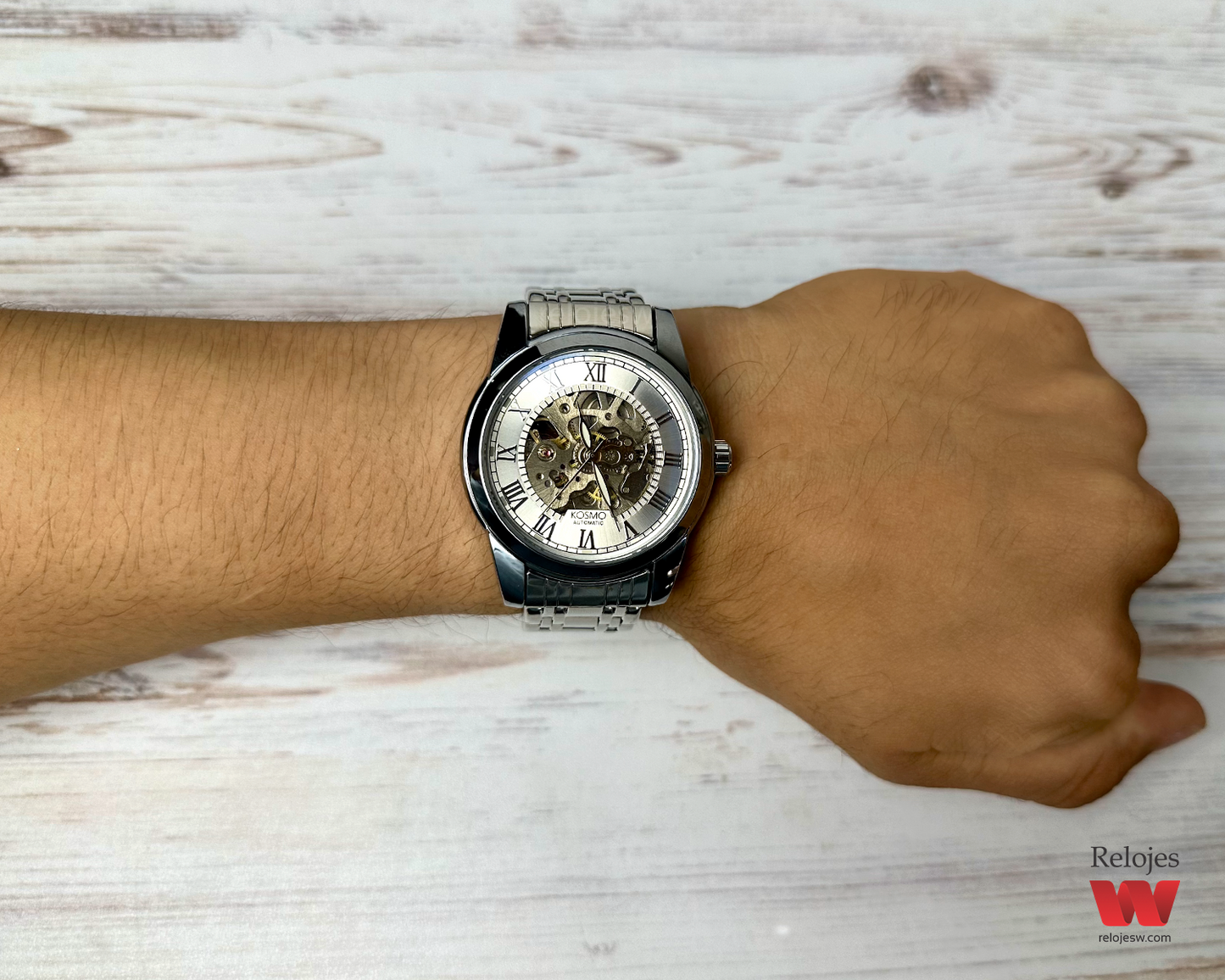 Reloj Kosmo Hombre K9005D Plateado